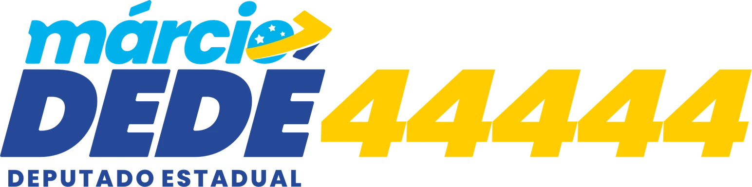Márcio Dedé 44444 — Deputado Estadual